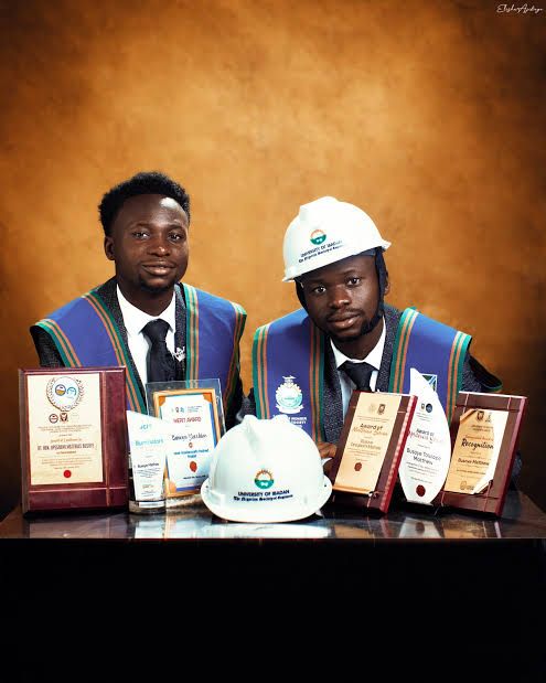 TWIN TRIUMPH: UI BROTHERS GRADUATE WITH IDENTICAL FIRST-CLASS DEGREES AND TOP THEIR FACULTY